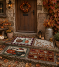 Autumnal Printed Door Mats – 58 x 40cm – Assorted Designs