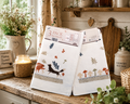 Country Club Woodland Creatures 3 Pack Velour Tea Towels – 100% Cotton