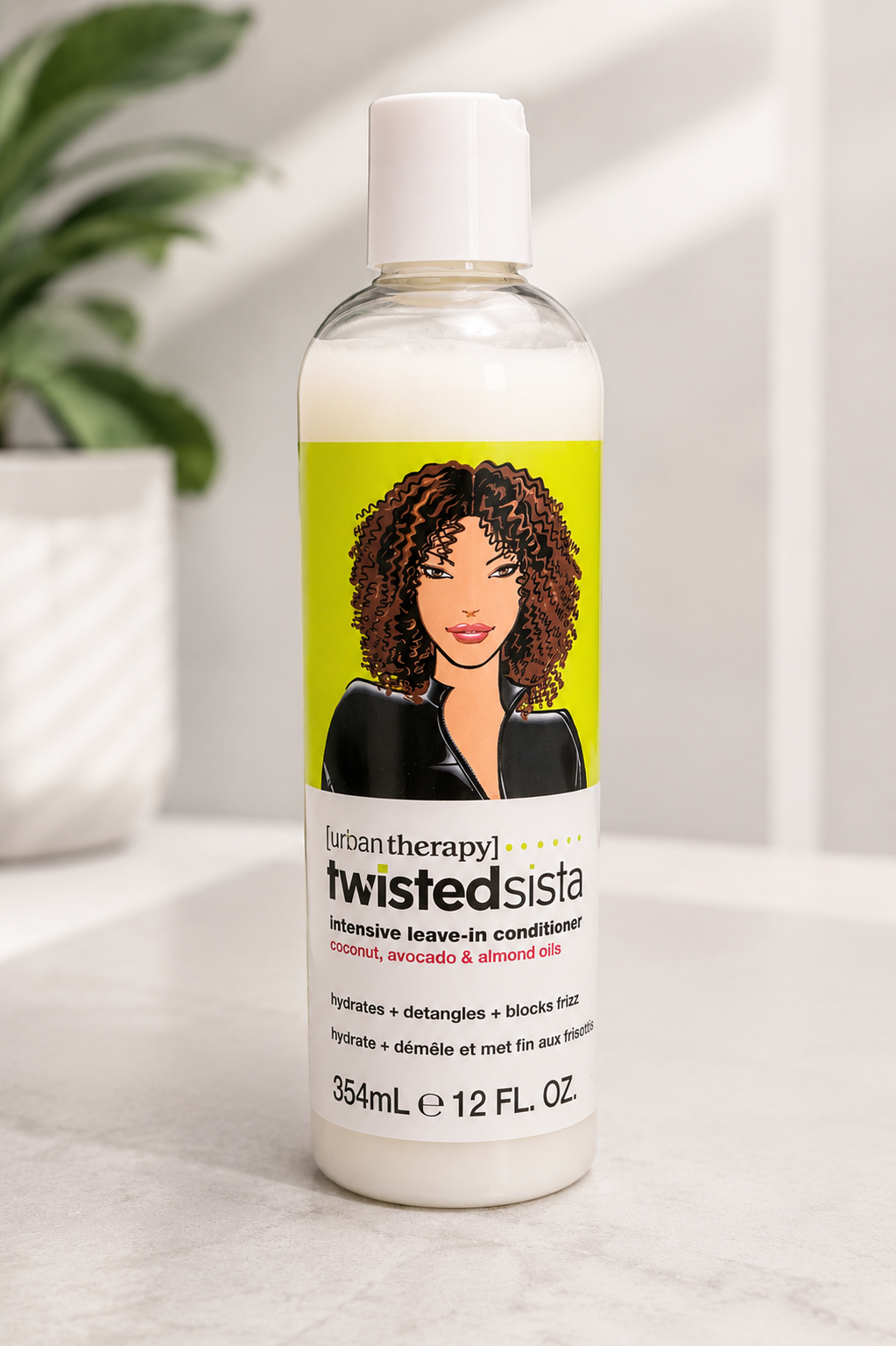 Urban Therapy Twisted Sista Intensive Leave-In Conditioner 354ml – Coconut, Avocado & Almond Oils